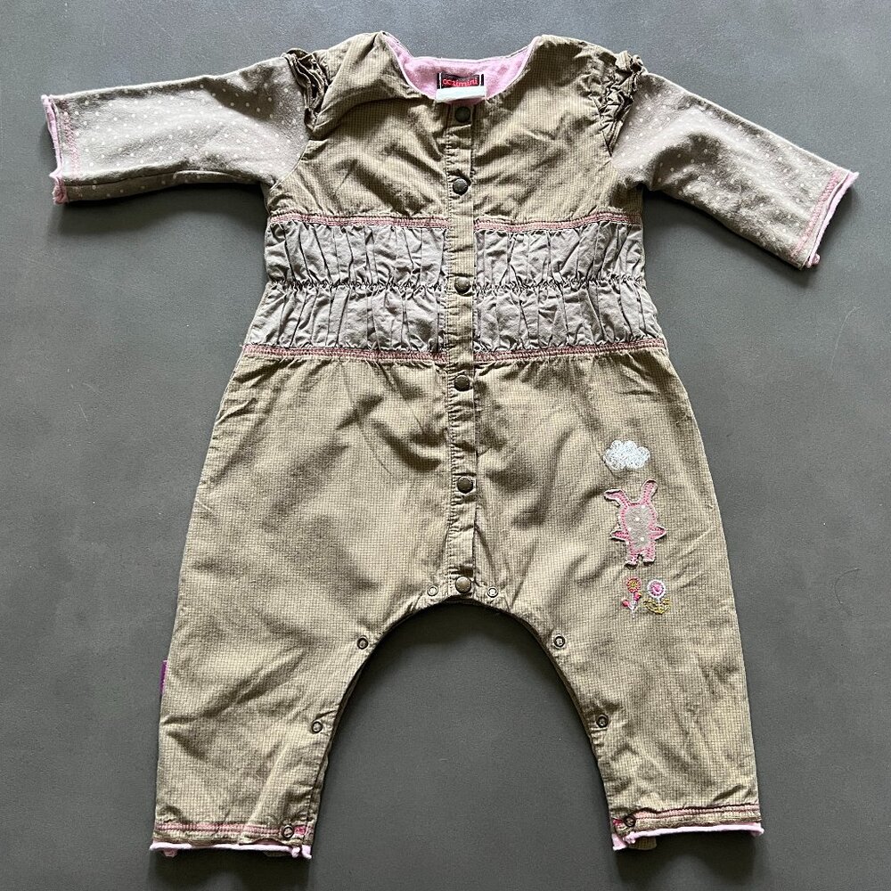 Catimini Designer Baby Romper One-Piece Size 6M